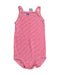 A Pink Bodysuits from Petit Bateau in size 3T for girl. (Front View)