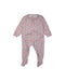 A Pink Jumpsuits from Petit Bateau in size 12-18M for girl. (Front View)