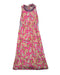 A Pink Sleeveless Dresses from IKKS in size 6T for girl. (Front View)