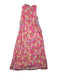 A Pink Sleeveless Dresses from IKKS in size 6T for girl. (Back View)