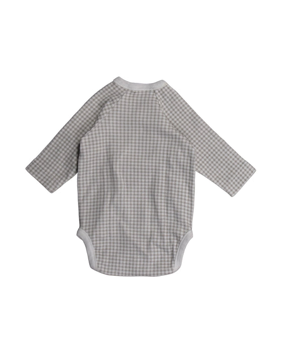 A Grey Long Sleeve Bodysuits from Cambrass in size Newborn for neutral. (Back View)