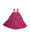 A Pink Sleeveless Dresses from Retykle in size 2T for girl. (Back View)