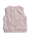 A Pink Outerwear Vests from Mides in size 6-12M for girl. (Back View)