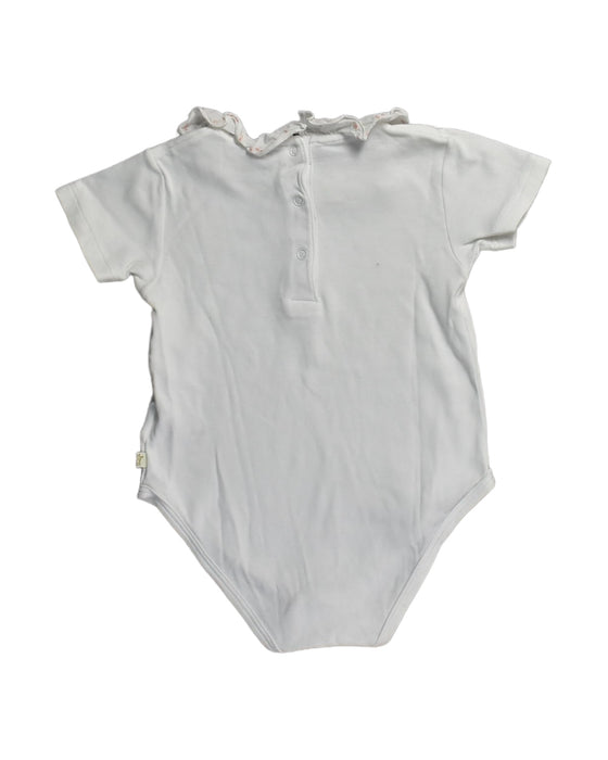 A White Bodysuits from Marie Chantal in size 12-18M for girl. (Back View)