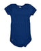 A Blue Bodysuits from Petit Bateau in size 3T for girl. (Front View)