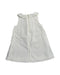 A White Sleeveless Dresses from Cyrillus in size 12-18M for girl. (Back View)