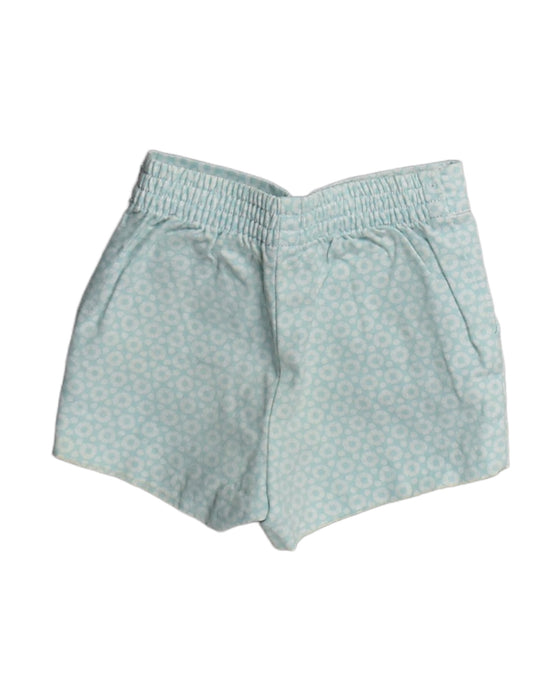 A Teal Shorts from Janie & Jack in size 6-12M for girl. (Back View)