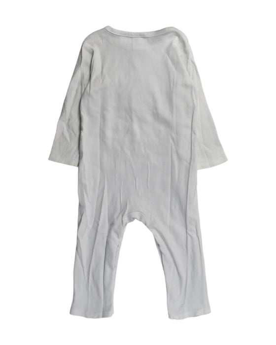 A White Jumpsuits from Seed in size 6-12M for neutral. (Back View)