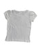 A White Short Sleeve Tops from Hanna Andersson in size 2T for girl. (Back View)