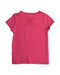 A Pink Short Sleeve Tops from Marie Chantal in size 4T for girl. (Back View)