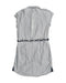 A Grey Sleeveless Dresses from Chateau de Sable in size 8Y for girl. (Back View)