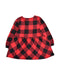 A Red Long Sleeve Dresses from Roots in size 18-24M for girl. (Back View)