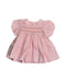 A Pink Short Sleeve Dresses from Vauva in size 12-18M for girl. (Front View)