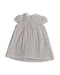 A White Short Sleeve Dresses from Chicco in size 6-12M for girl. (Back View)