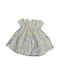 A White Short Sleeve Dresses from Chicco in size 6-12M for girl. (Back View)