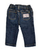 A Blue Jeans from Petit Bateau in size 3-6M for girl. (Back View)