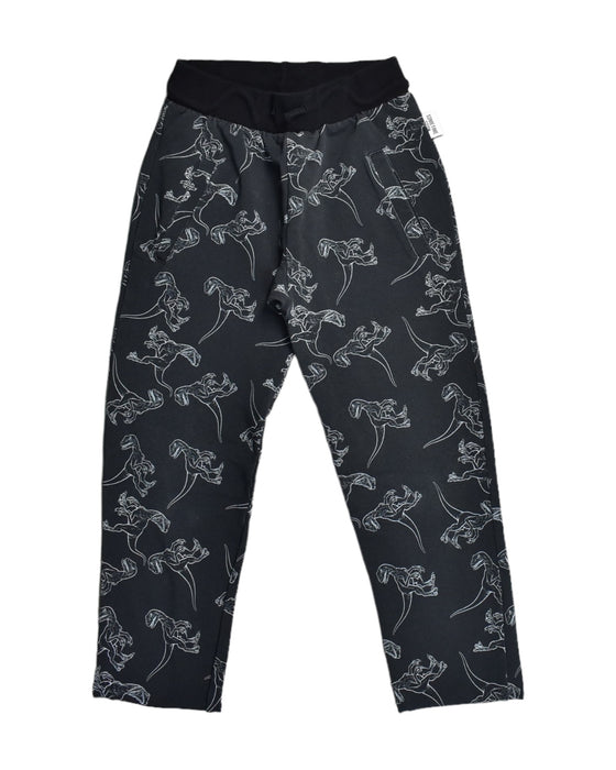 A Black Casual Pants from Sometime Soon in size 12Y for girl. (Front View)