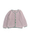 A Pink Cardigans from Chateau de Sable in size 8Y for girl. (Front View)