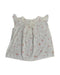 A White Sleeveless Tops from Bonpoint in size 8Y for girl. (Front View)