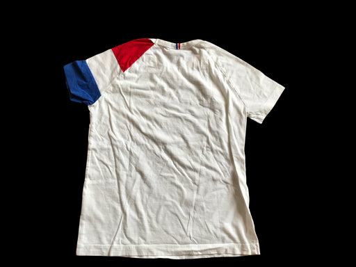 A White Short Sleeve T Shirts from Le Coq Sportif in size 10Y for boy. (Front View)