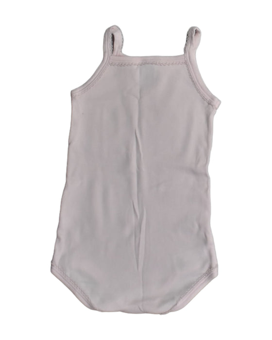 A Pink Bodysuits from Petit Bateau in size 3-6M for girl. (Back View)