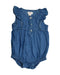 A Blue Bodysuits from Cat & Jack in size 3-6M for girl. (Front View)