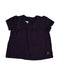 A Black Short Sleeve Tops from Petit Bateau in size 6-12M for girl. (Front View)