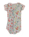 A White Bodysuits from Petit Bateau in size 6-12M for girl. (Back View)