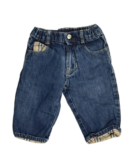 A Blue Jeans from Burberry in size 3-6M for boy. (Front View)