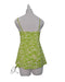 A Green Sleeveless Tops from Spring in size M for maternity. (Back View)