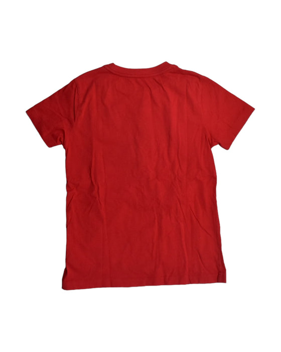 A Red T Shirts from Polo Ralph Lauren in size 7Y for boy. (Back View)