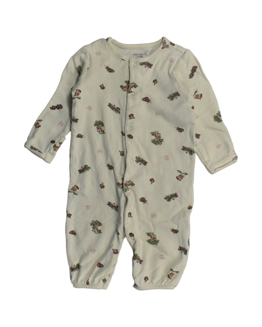 A Beige Jumpsuits from Ralph Lauren in size 0-3M for boy. (Front View)