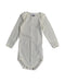 A White Bodysuits from Petit Bateau in size 3-6M for boy. (Front View)