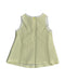 A Yellow Sleeveless Tops from Fendi in size 3-6M for girl. (Back View)