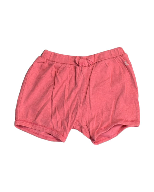 A Pink Shorts from Petit Bateau in size 12-18M for girl. (Front View)