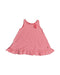 A Pink Sleeveless Dresses from Petit Bateau in size 6-12M for girl. (Front View)