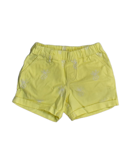 A Yellow Shorts from Kidsagogo in size 3-6M for girl. (Front View)