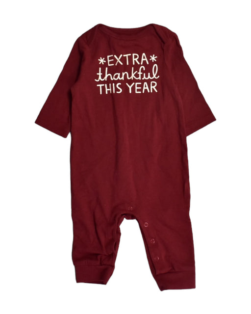 A Red Jumpsuits from Cat & Jack in size 3-6M for boy. (Front View)