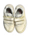 A White Sneakers from Adidas in size 5T for boy. (Back View)