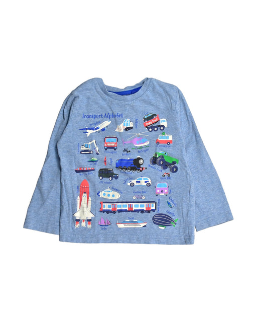 A Blue Long Sleeve Tops from Boden in size 4T for boy. (Front View)