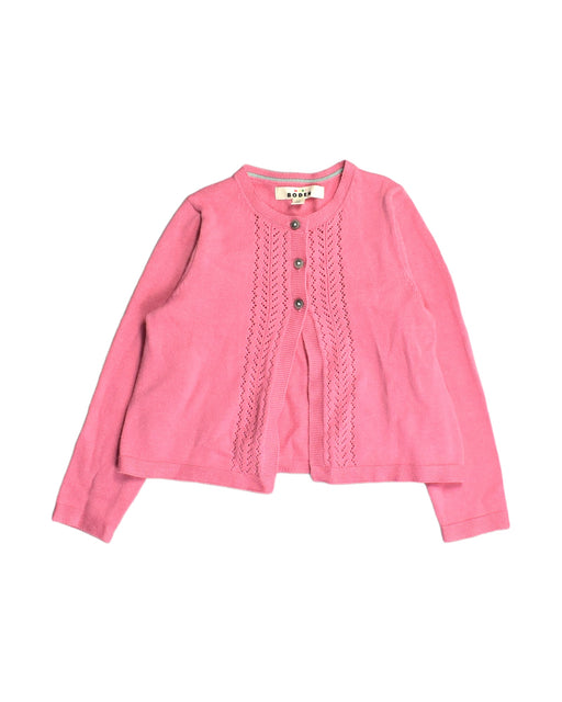 A Pink Cardigans from Boden in size 6T for girl. (Front View)