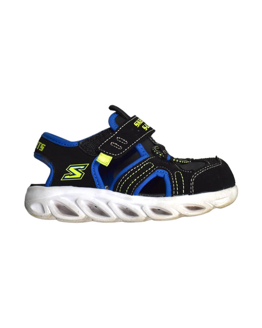 A  Sandals from Skechers in size 3T for boy. (Front View)