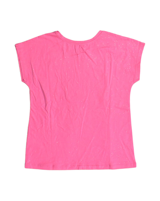 A Pink Short Sleeve Tops from Monoprix in size 12Y for girl. (Back View)