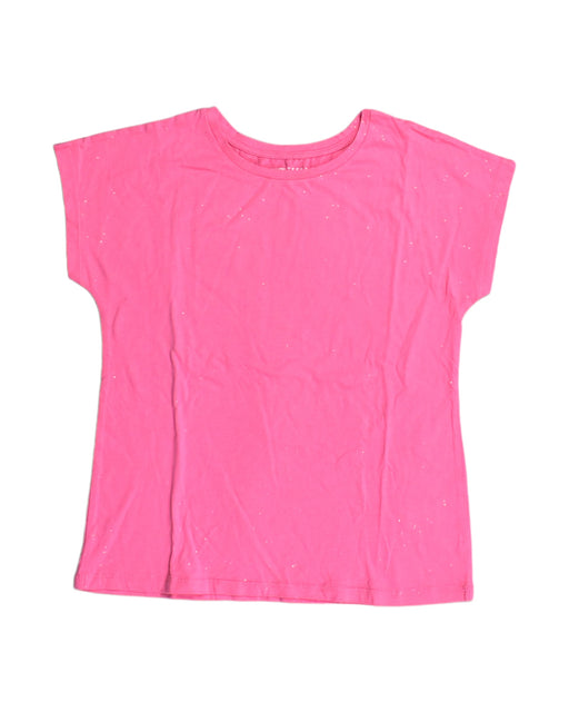 A Pink Short Sleeve Tops from Monoprix in size 12Y for girl. (Front View)