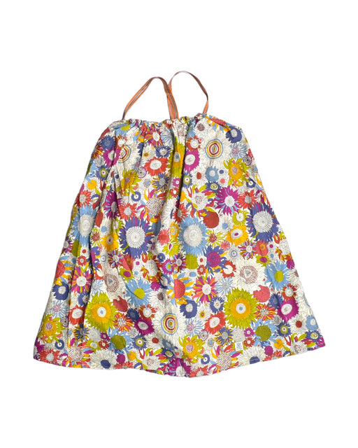 A Multicolour Sleeveless Dresses from IKKS in size 5T for girl. (Front View)