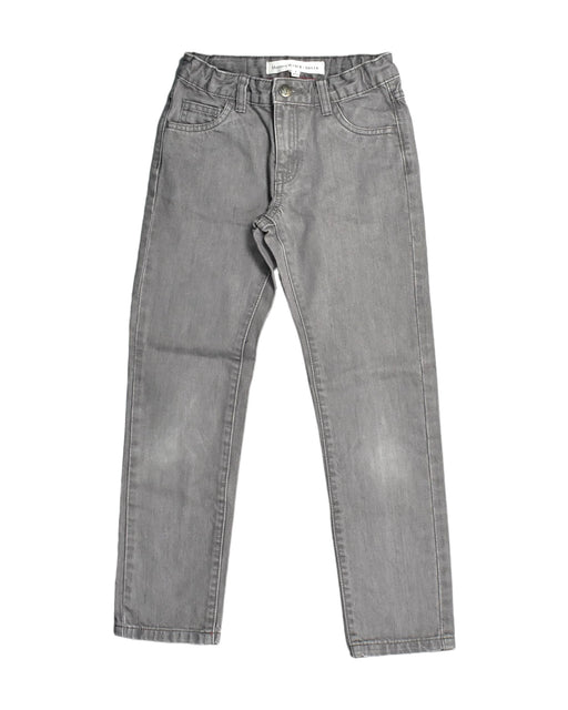 A Grey Jeans from Monoprix in size 8Y for boy. (Front View)