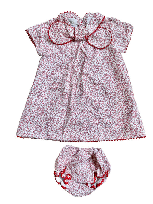 A Red Dress Sets from Paz Rodriguez in size 18-24M for girl. (Front View)