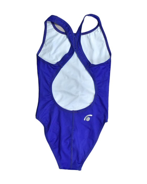 A Blue Swimsuits from Jaked in size 12Y for girl. (Back View)