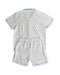 A White Pyjama Sets from Petite Plume in size 12Y for girl. (Back View)