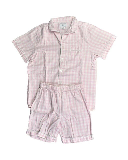 A Pink Pyjama Sets from Petite Plume in size 12Y for girl. (Front View)